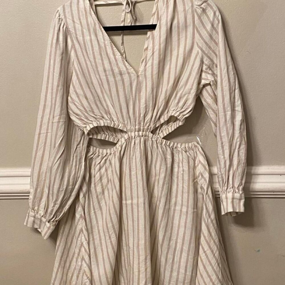 Sam-edelman Women's White and Cream Dress